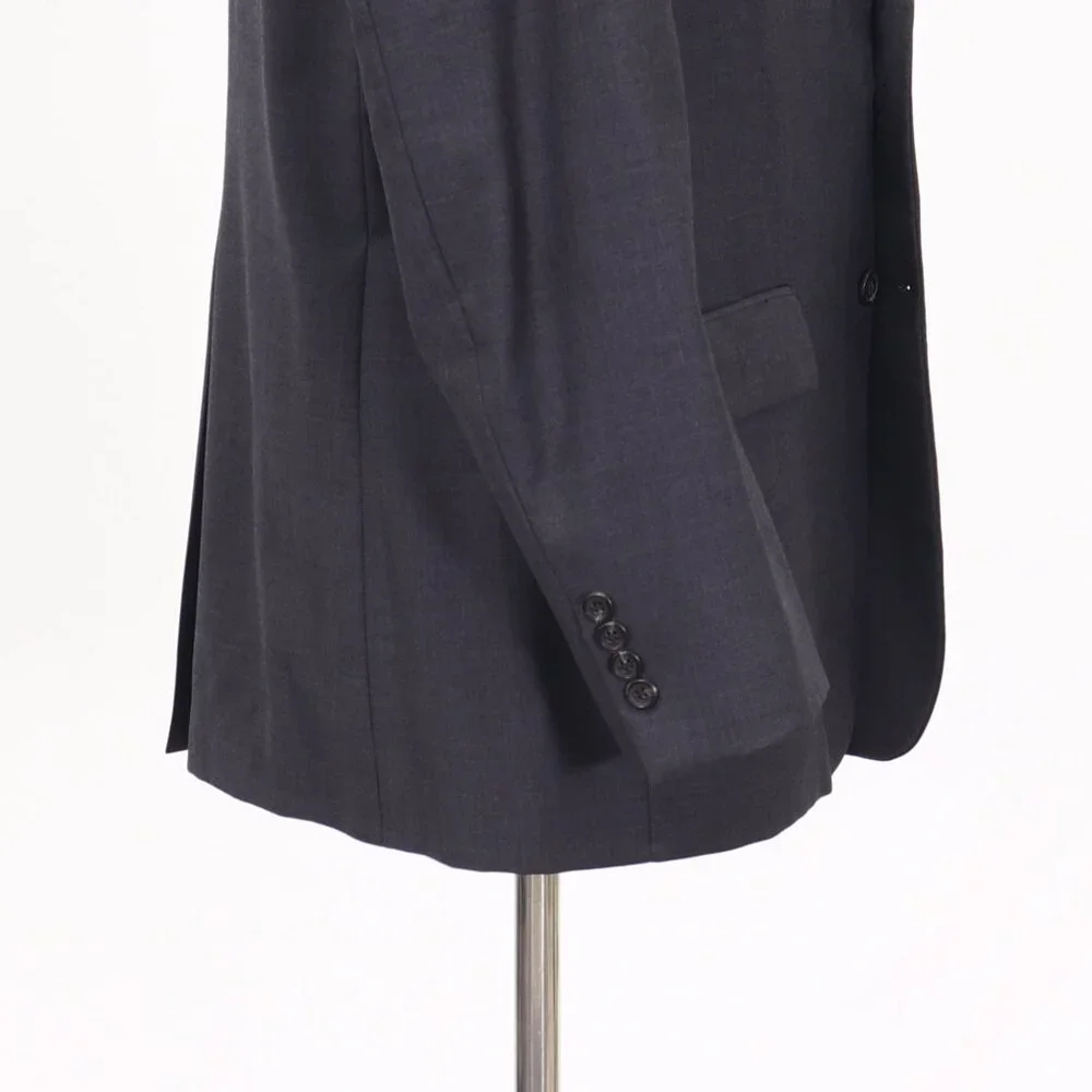 Ralph Lauren 44R Gray Blazer Sport Coat Jacket 2-Button Solid T428